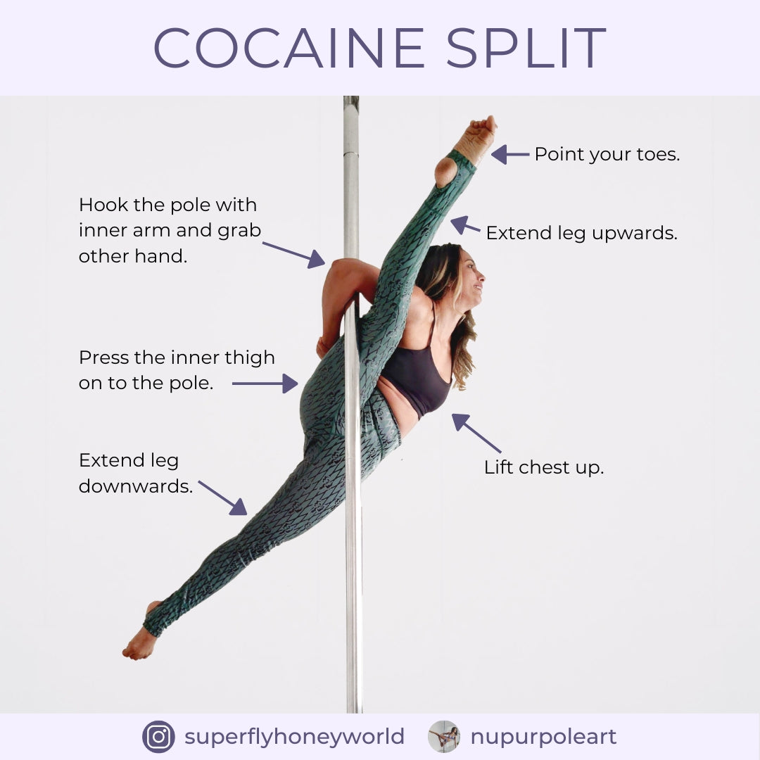 Pole Trick Tutorial: Cocaine Split