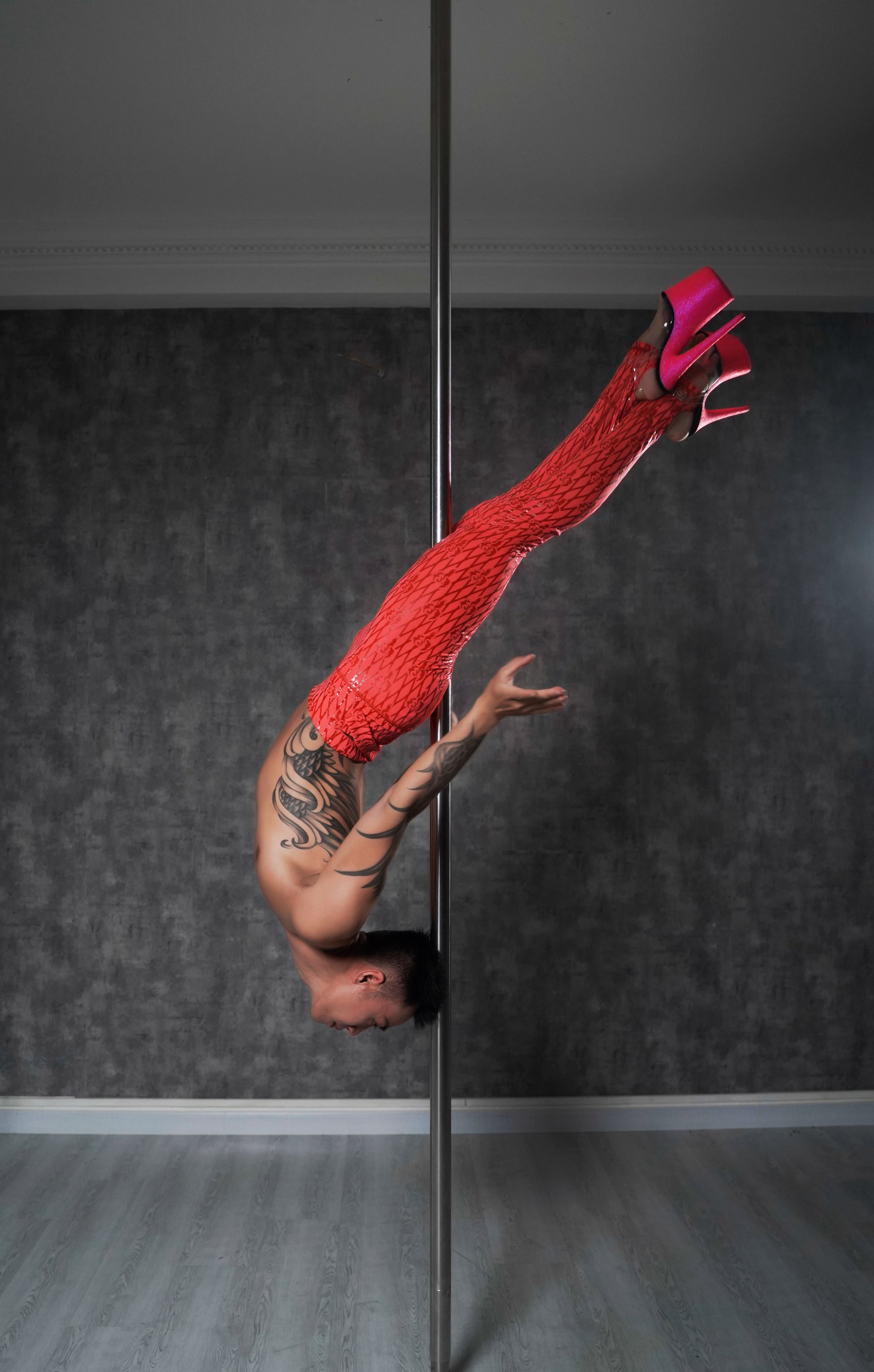 Quan Bui the male pole dancer from Vietnam