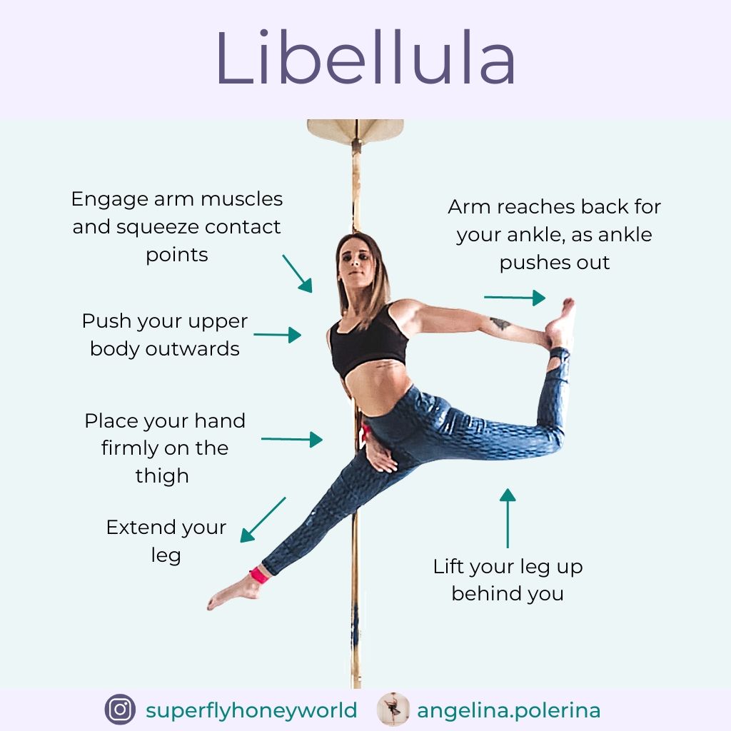Pole Trick Tutorials: Libellula (Beginner/ Intermediate Trick)