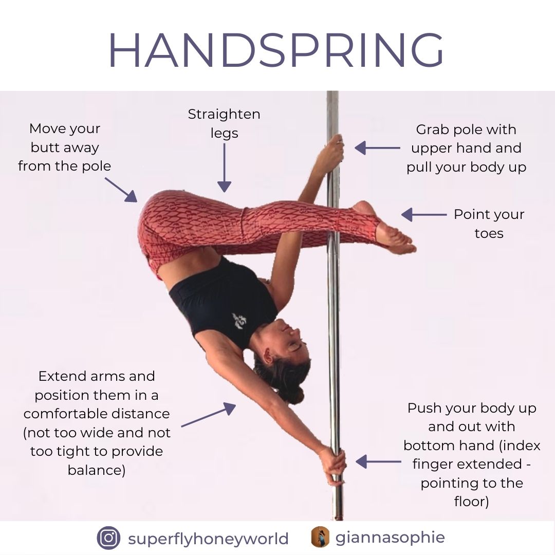 Pole Trick Tutorial: Handspring