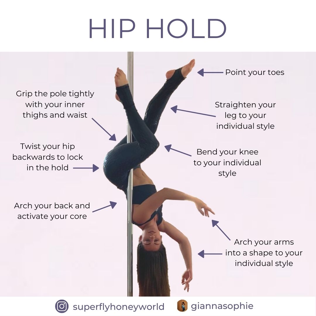 Pole Trick Tutorial: Hip Hold