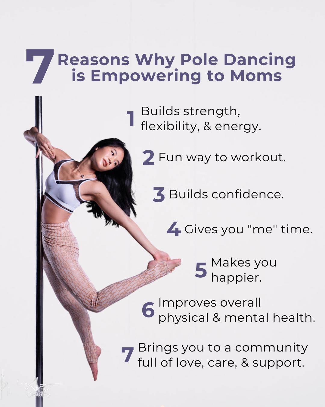 7 Reasons Why Pole Dancing is Empowering to Moms - Super Fly Honey Sticky  Pole Wear