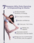 Infographic containing seven reasons why pole dancing is empowering to moms