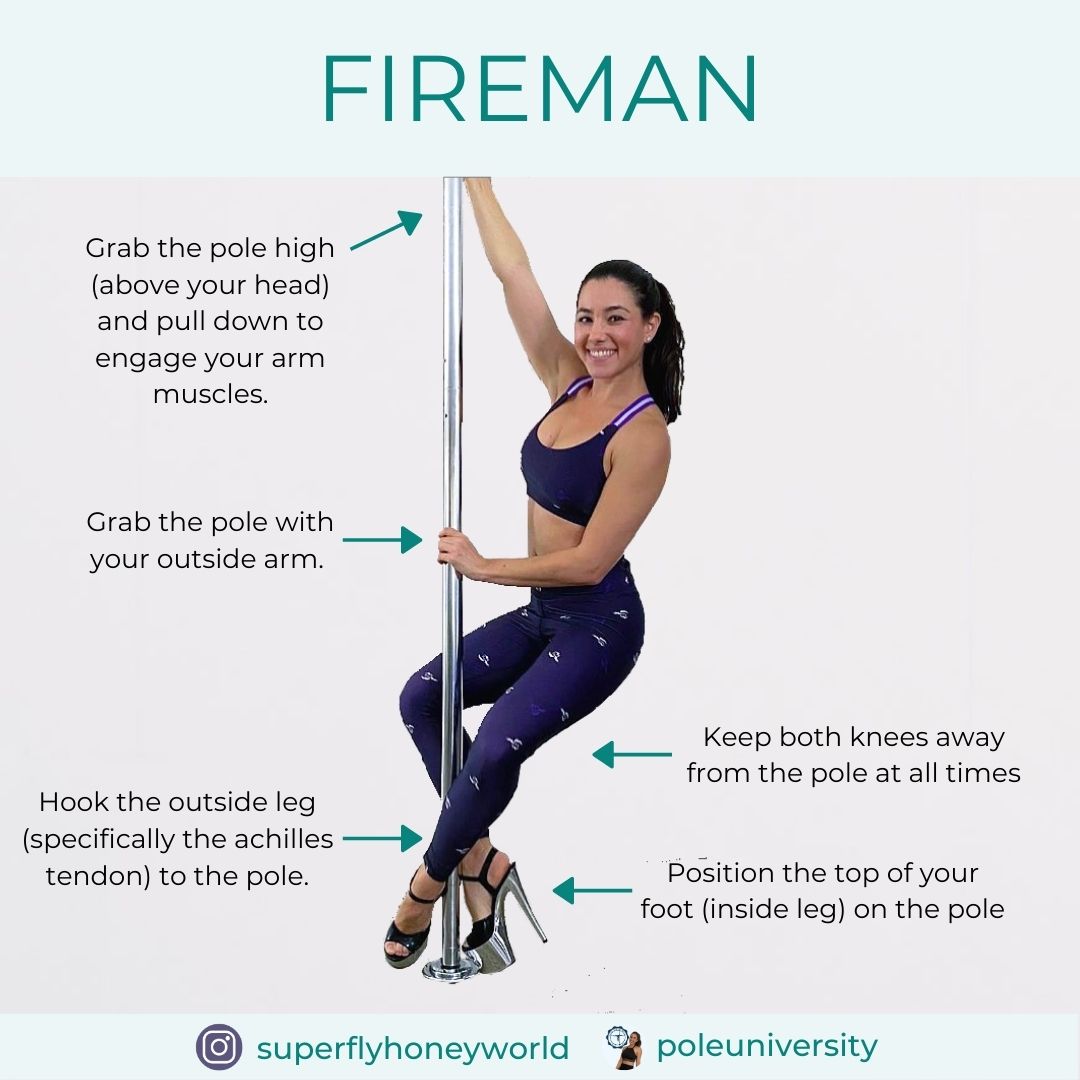 Pole Trick Tutorial Fireman