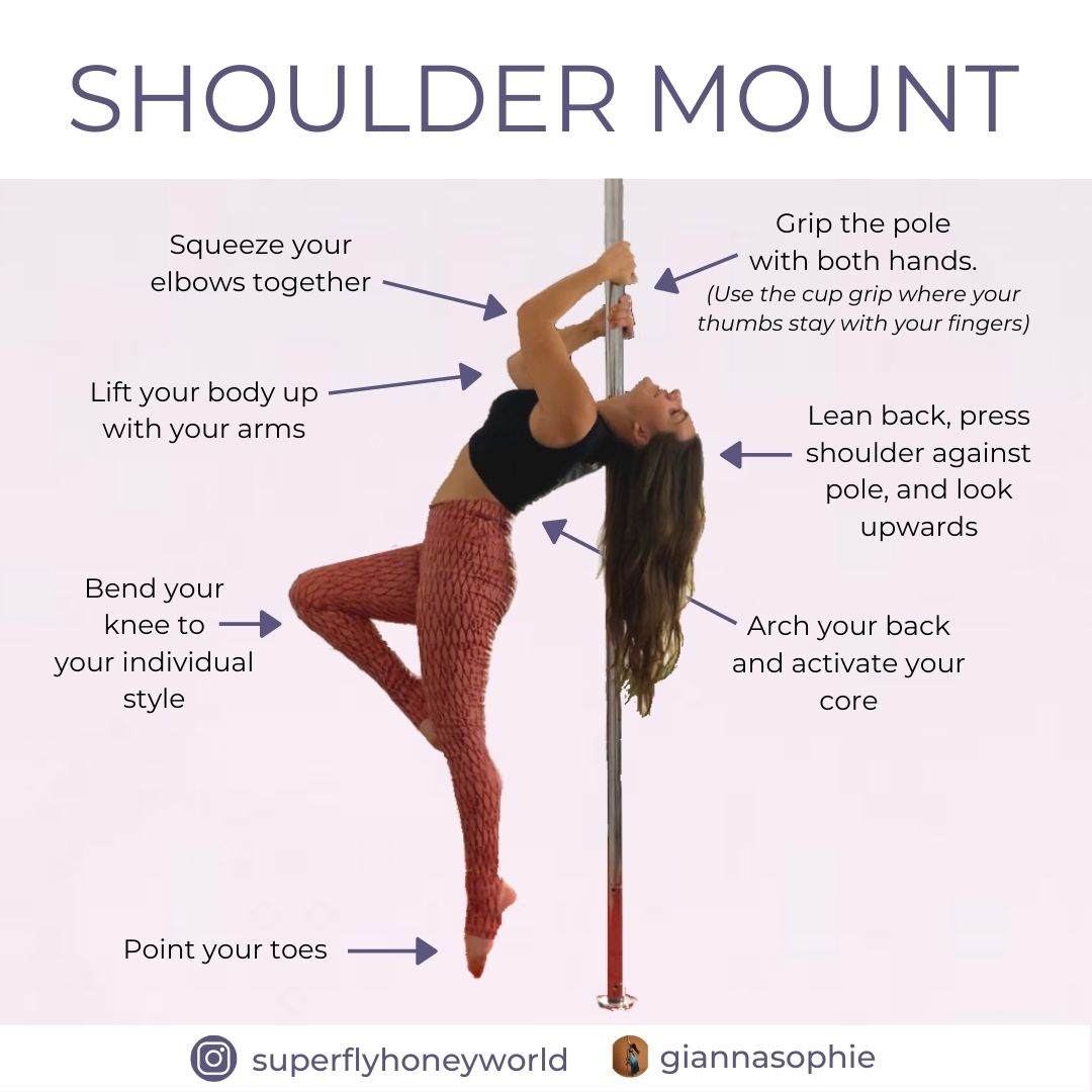 Pole Trick Tutorial: Shoulder Mount