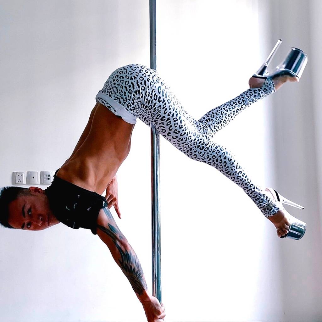 Quan Bui Male Pole Dancer