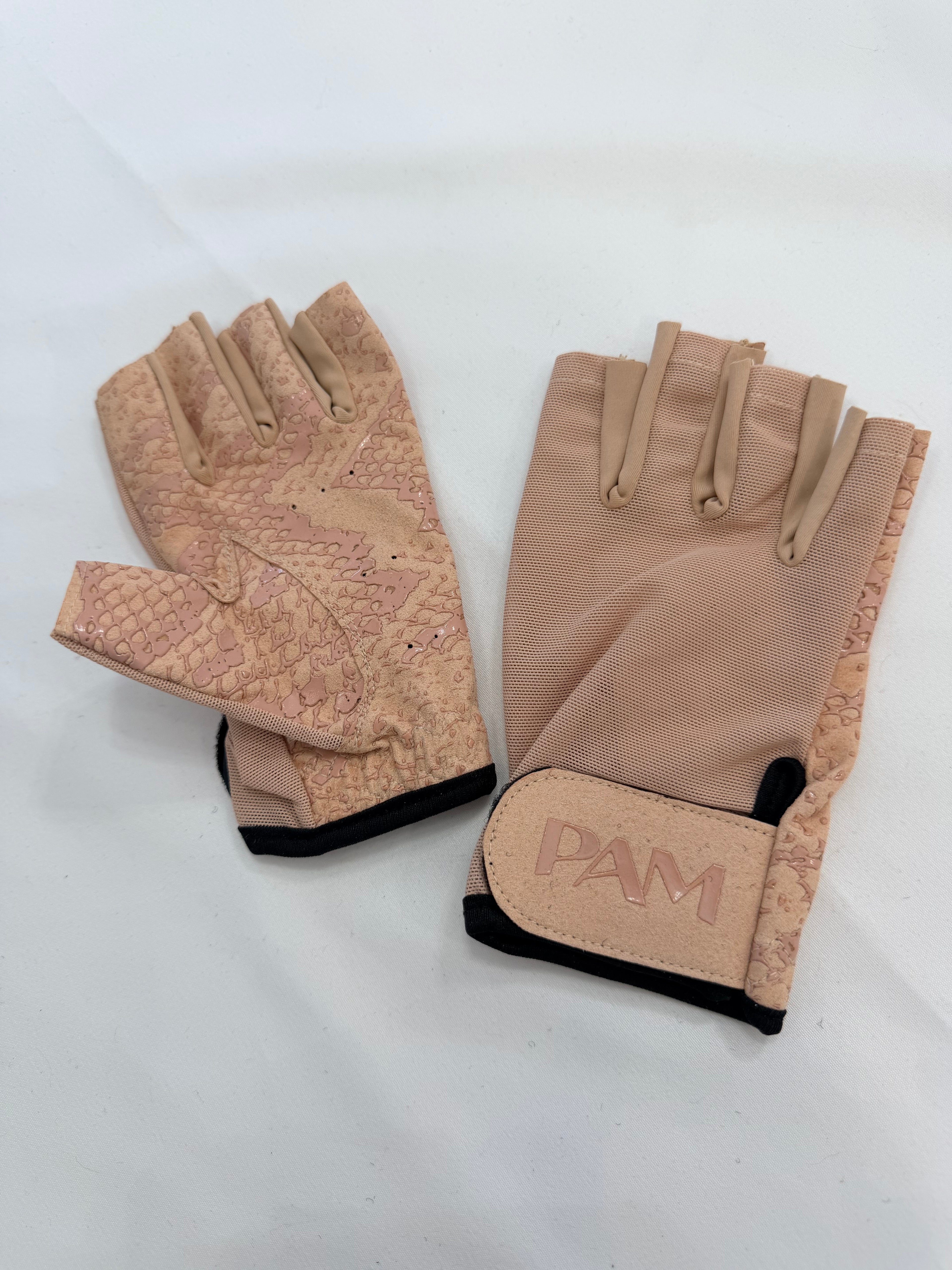Second Skin Grip Gloves - Nude Mesh - Venom Snakeskin