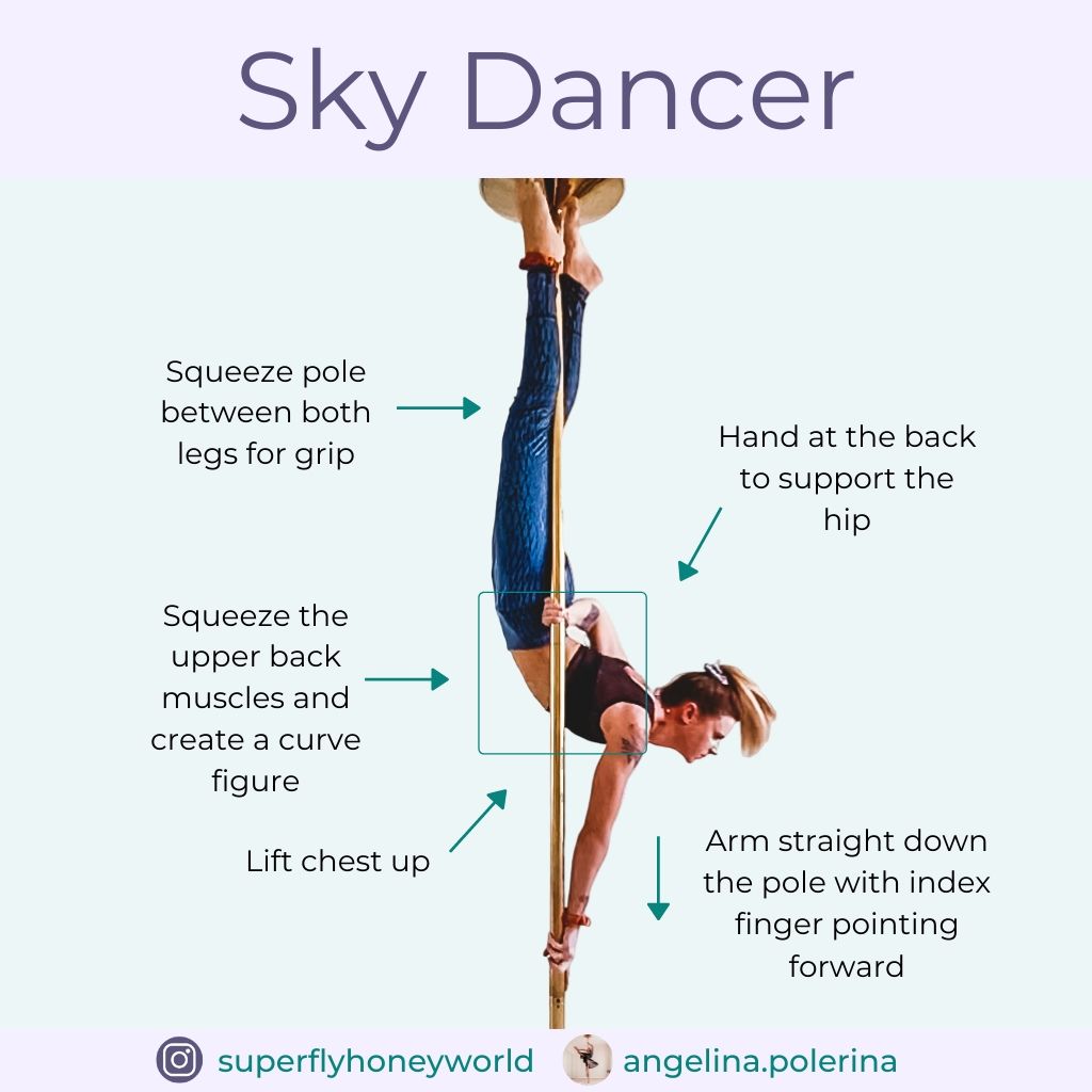 Pole Trick Tutorial: Sky Dancer (Beginner/ Intermediate Trick)