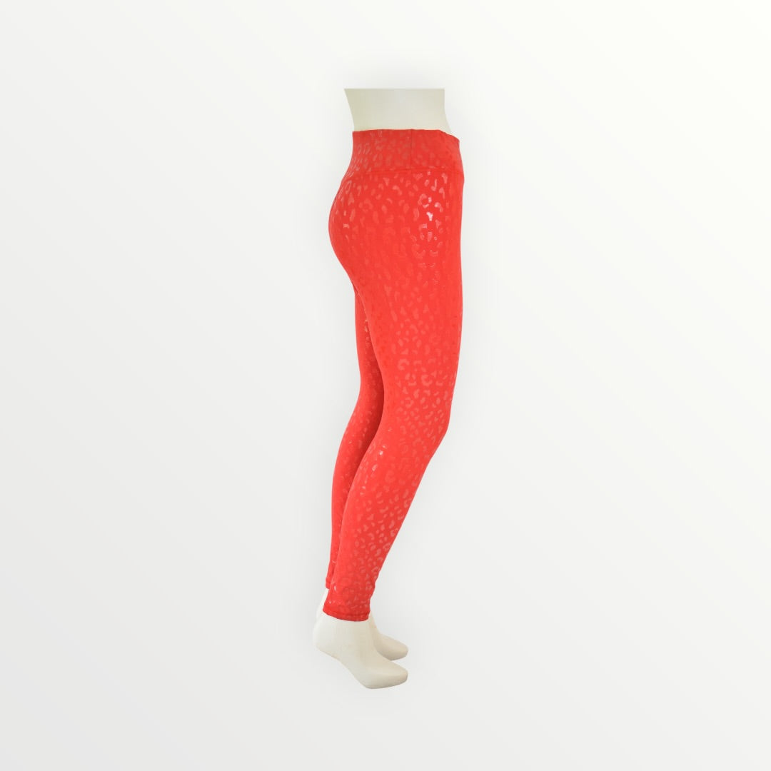 Canopy Ankle Leggings - Lava Flow - Prowl Leopard