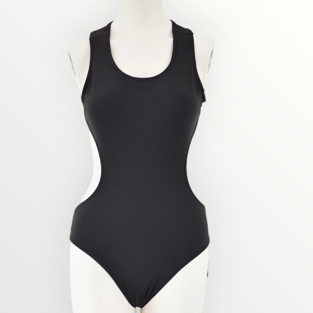 Siren Bodysuit - Obsidian - Solid