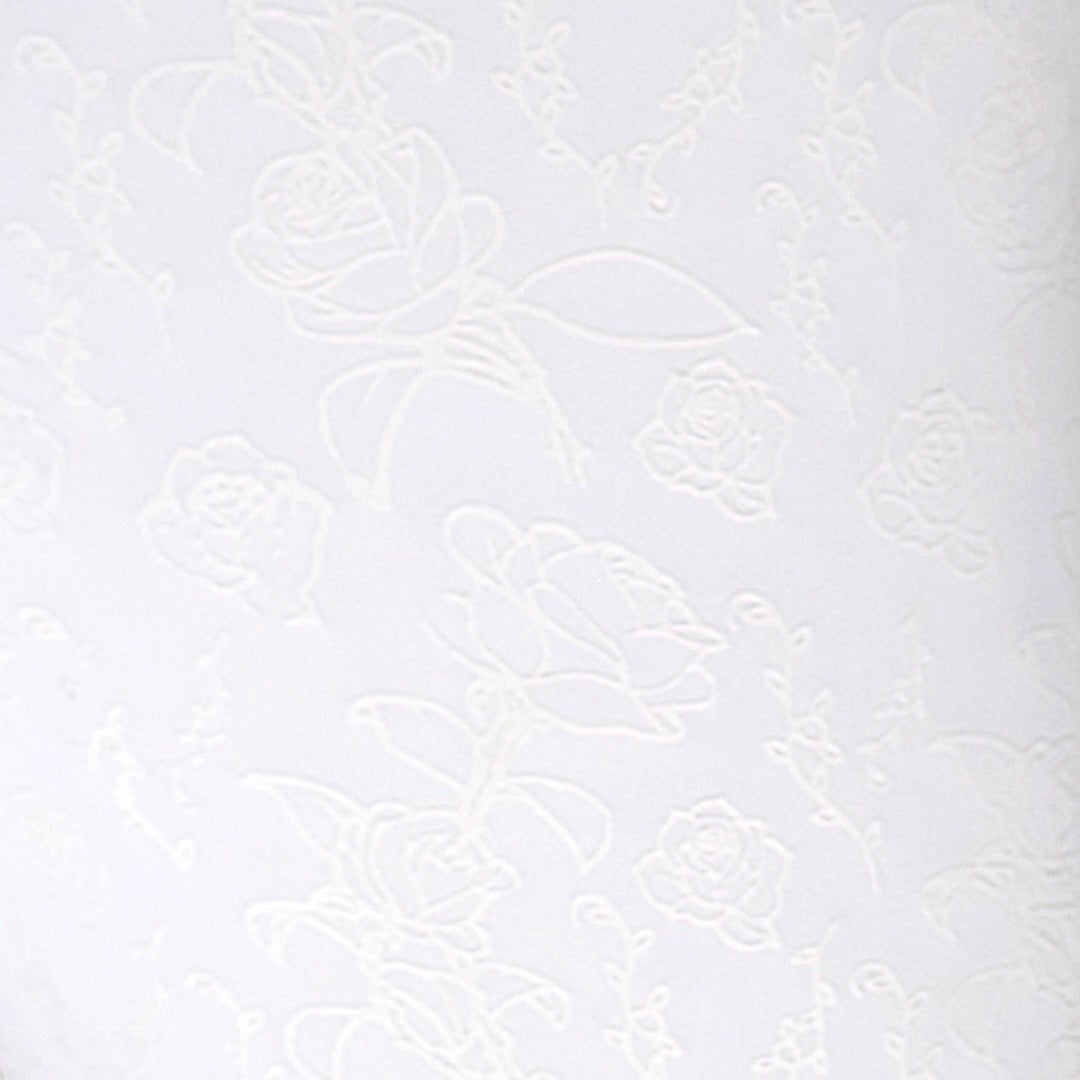 Crest Ankle Leggings - Cloud Dancer - Shadow Bloom