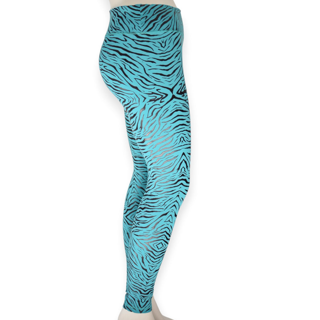 Crest Ankle Leggings - Alexandrite - Liquid Zebra