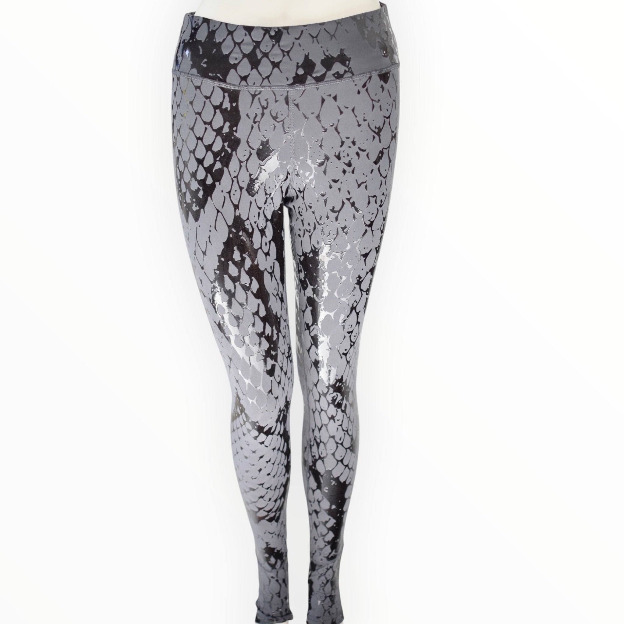 Canopy Anchor Leggings - Storm Charcoal - Venom Snakeskin