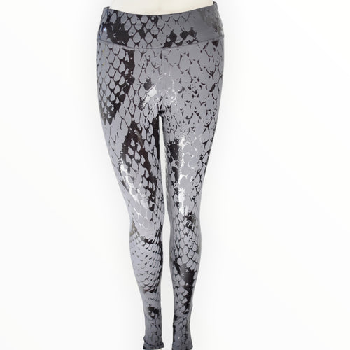 Canopy Anchor Leggings - Storm Charcoal - Venom Snakeskin