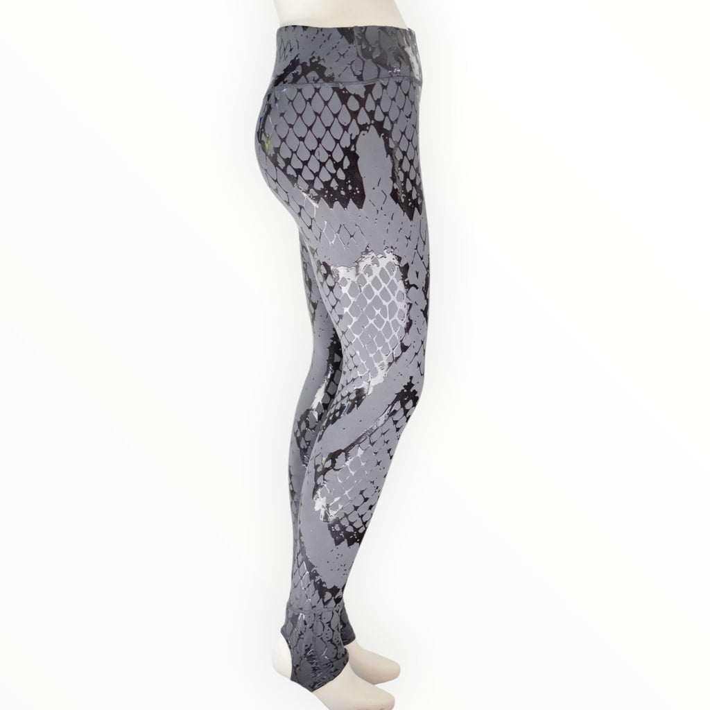 Canopy Anchor Leggings - Storm Charcoal - Venom Snakeskin