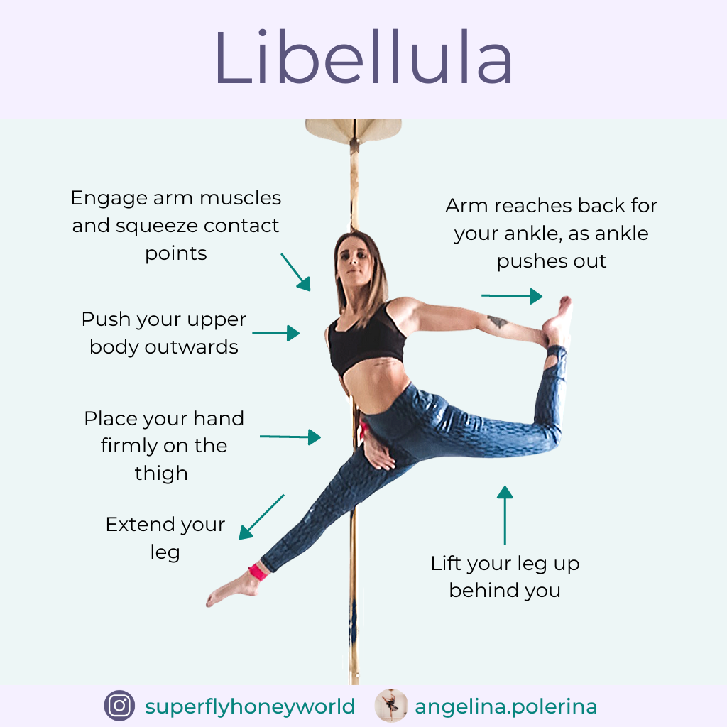 Pole Trick Tutorial: Libellula (Beginner/ Intermediate Trick)