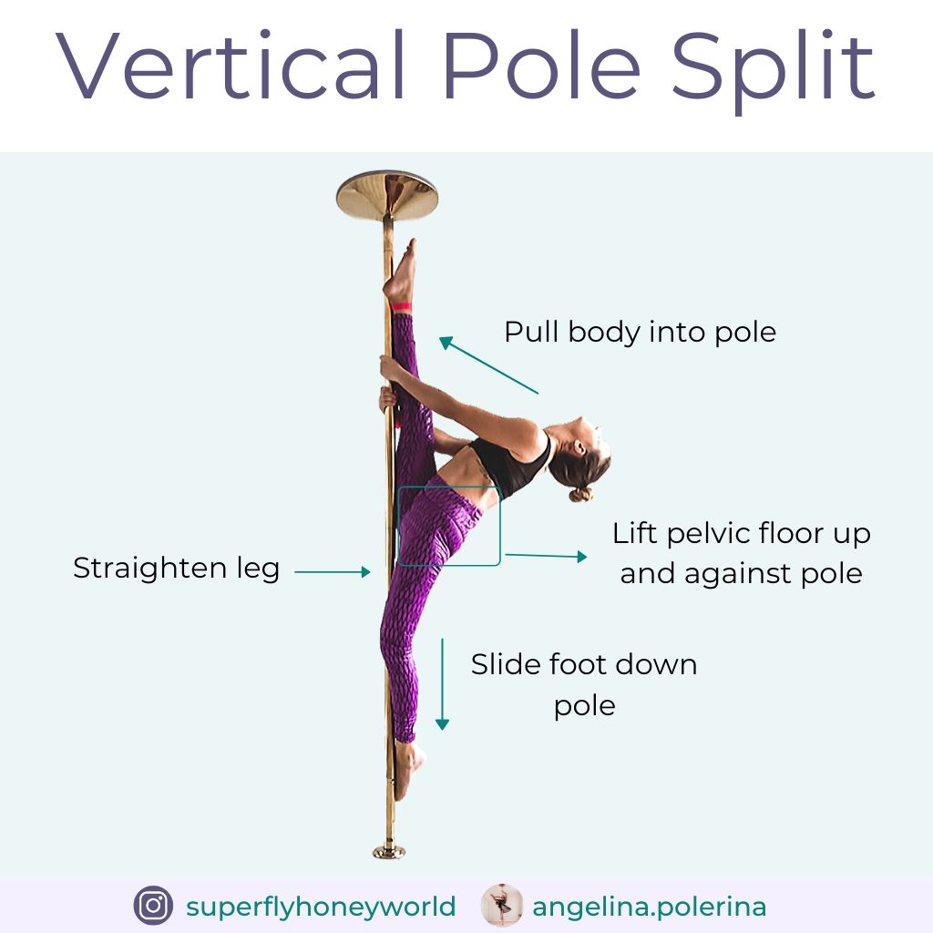 Pole Dance Splits