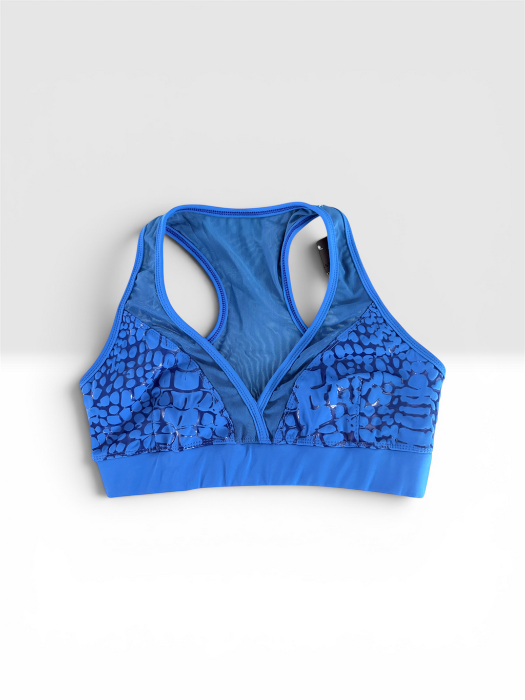 Stealth Sports Bra - Abyss - Apex Crocodile