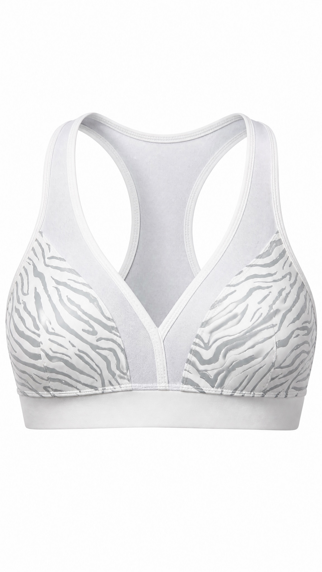 Stealth Sports Bra - Cloud Dance - Liquid Zebra