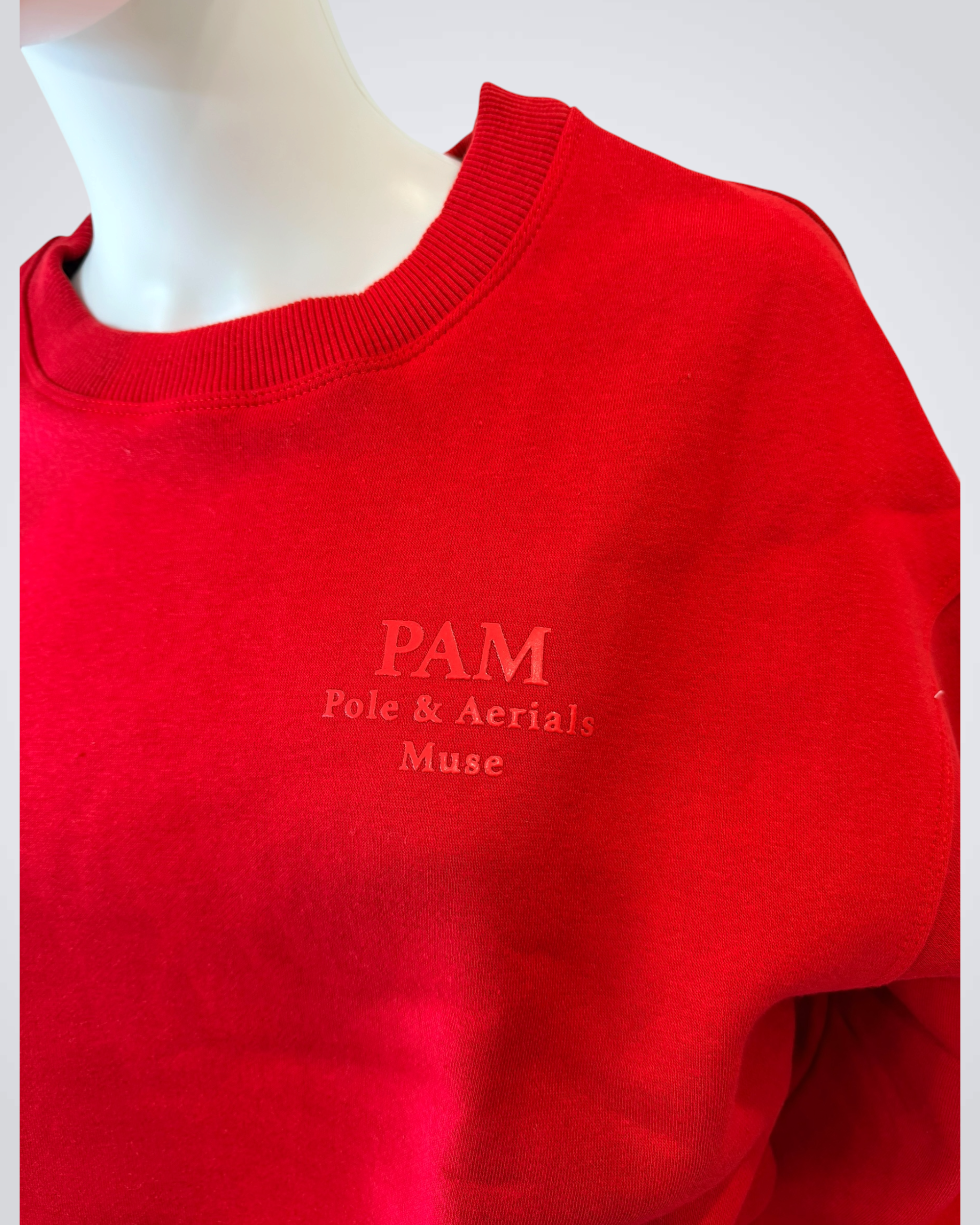 Muse Sweatshirt - Lava Flow - Solid