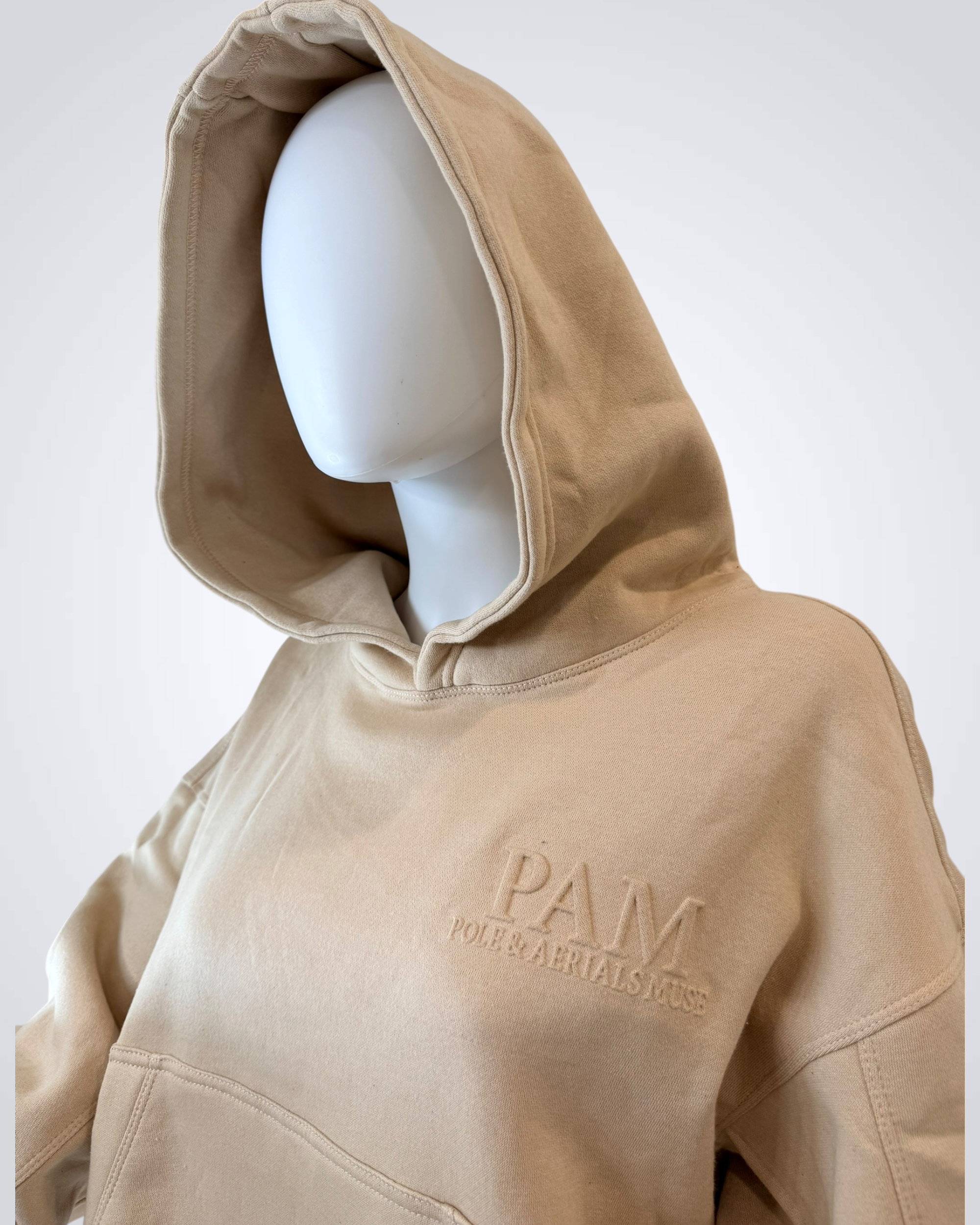 PAUL Hoodie - Beige - Solid