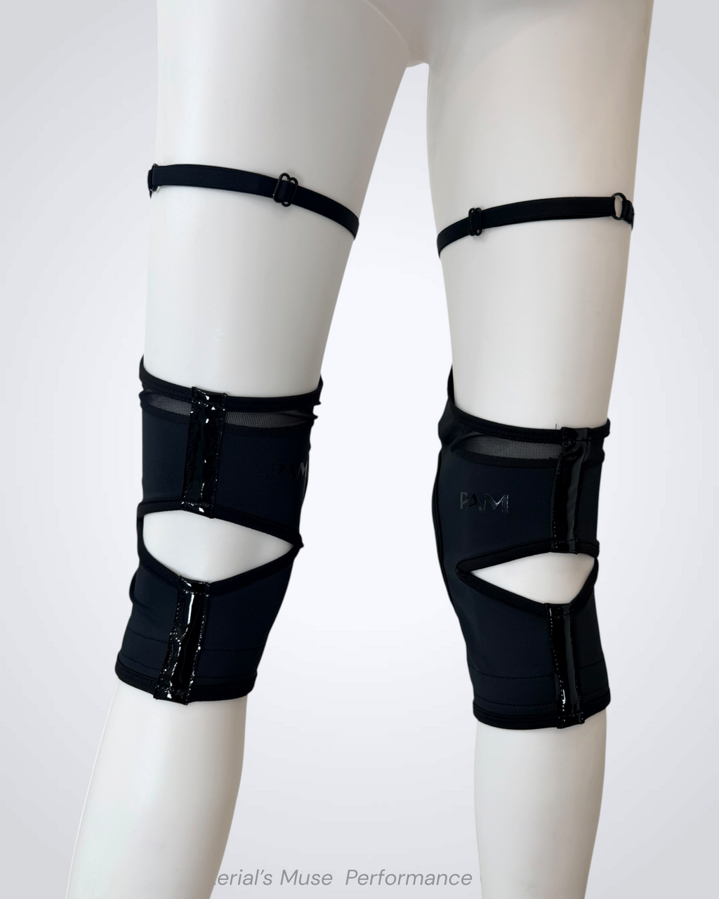 Floor Garter Pads - Obsidian - Solid