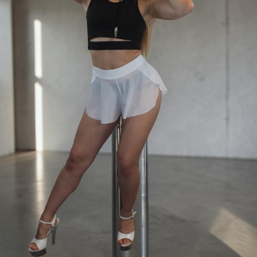 Aero Flow Skort - White - Solid
