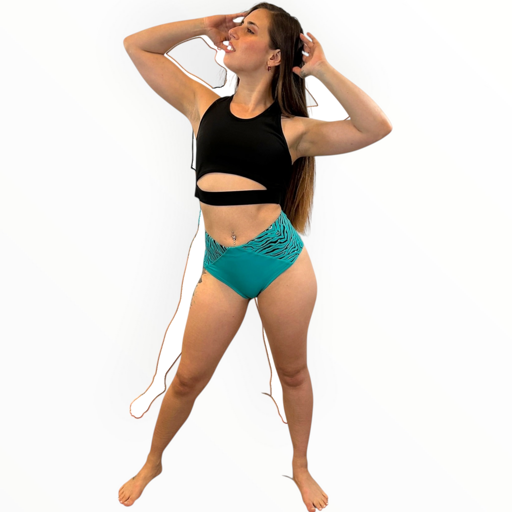 Strike Bottoms Shorts - Alexandrite - Liquid Zebra