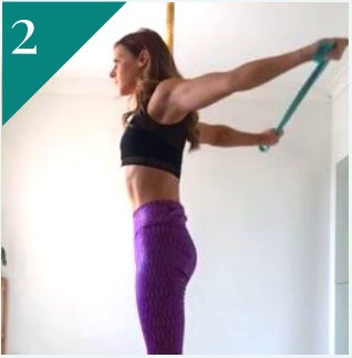 Pole Fitness Exercise: Shoulder Dislocates