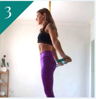 Pole Fitness Exercise: Shoulder Dislocates