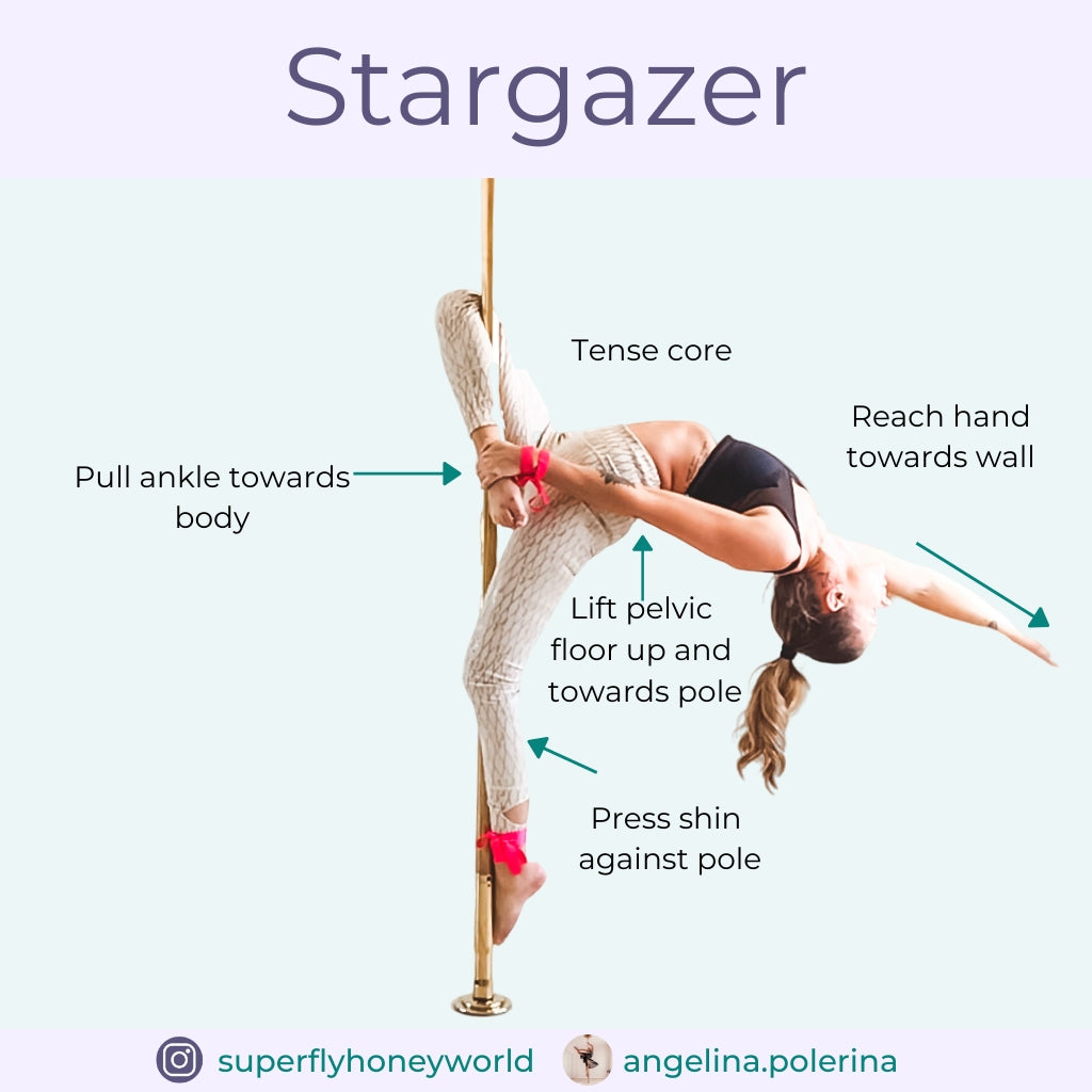 Pole Trick Tutorial: Stargazer (Beginner/ Intermediate Trick)