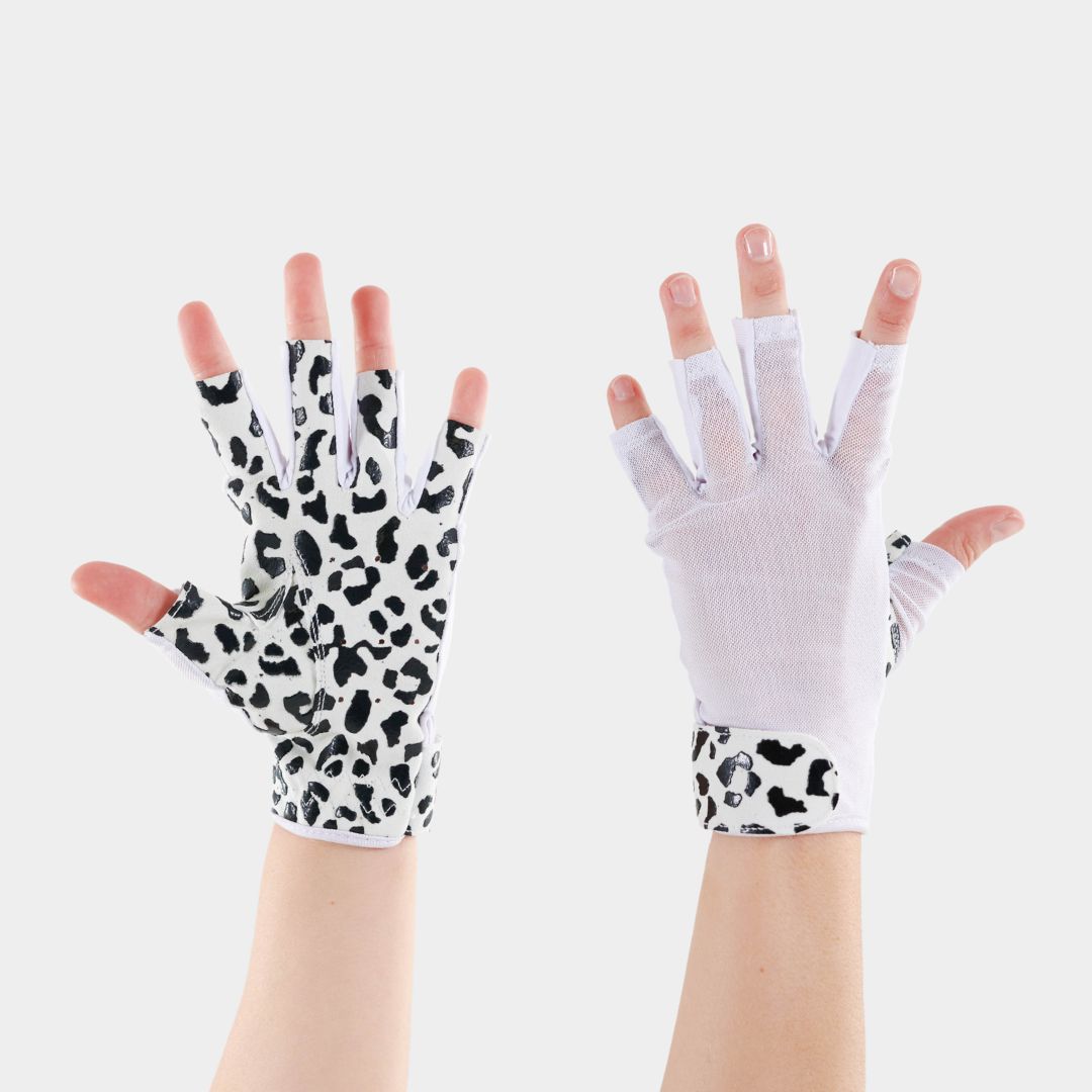Mighty Grip Non Tacky Ultra Leather Pro Skin Gloves for Dance Pole