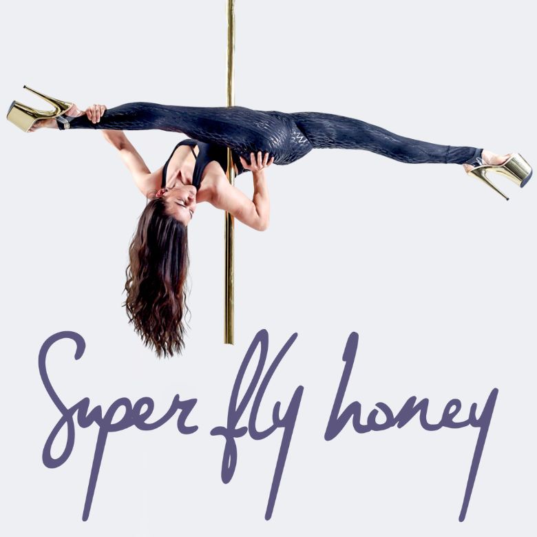 Ballerina Pole Trick Tutorial - Super Fly Honey Sticky Pole Wear