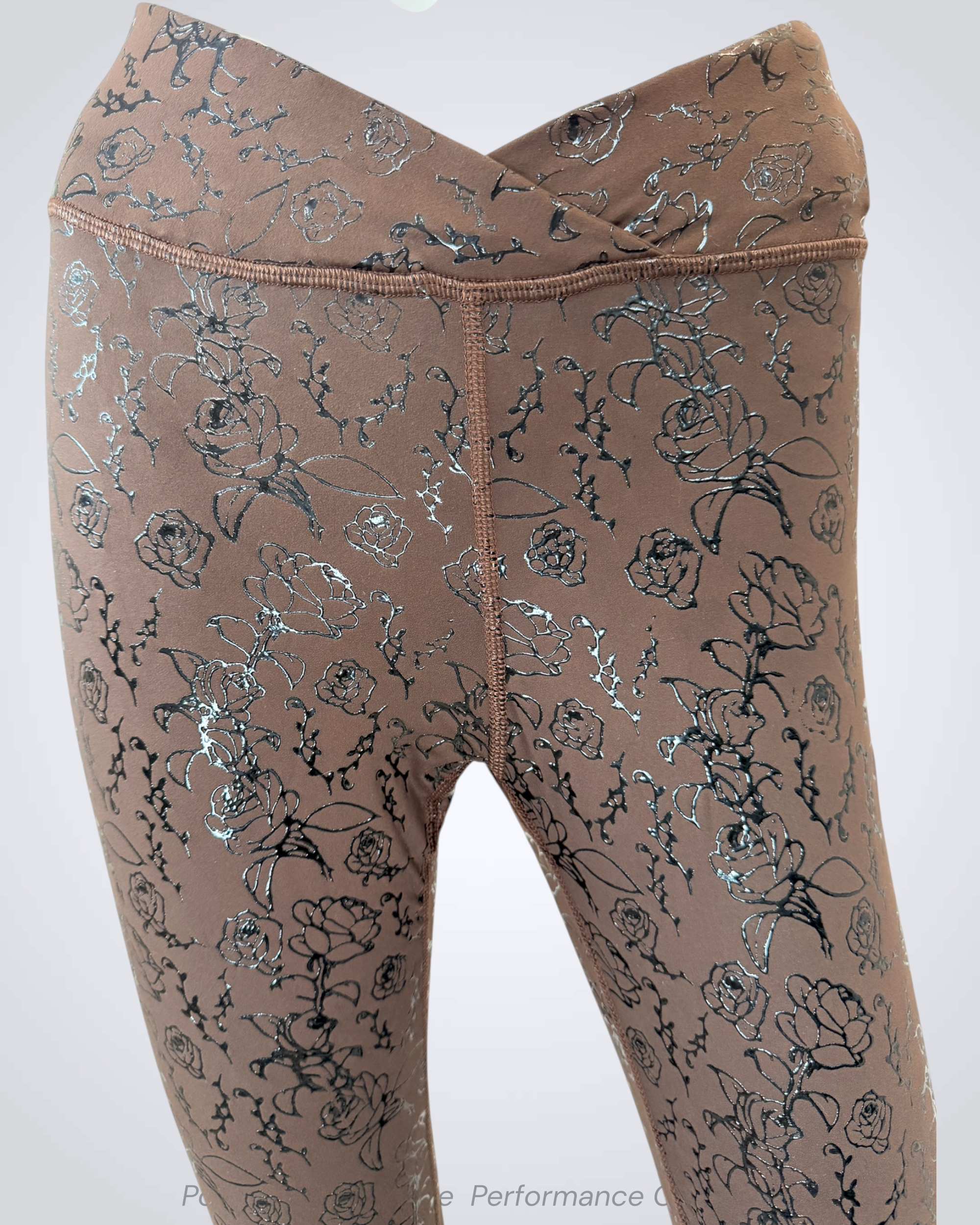 Siren Leggings - Coffee Bean - Shadow Bloom