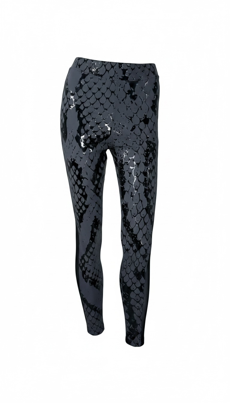 Pulse Ankle Leggings - Obsidian - Apex Crocodile