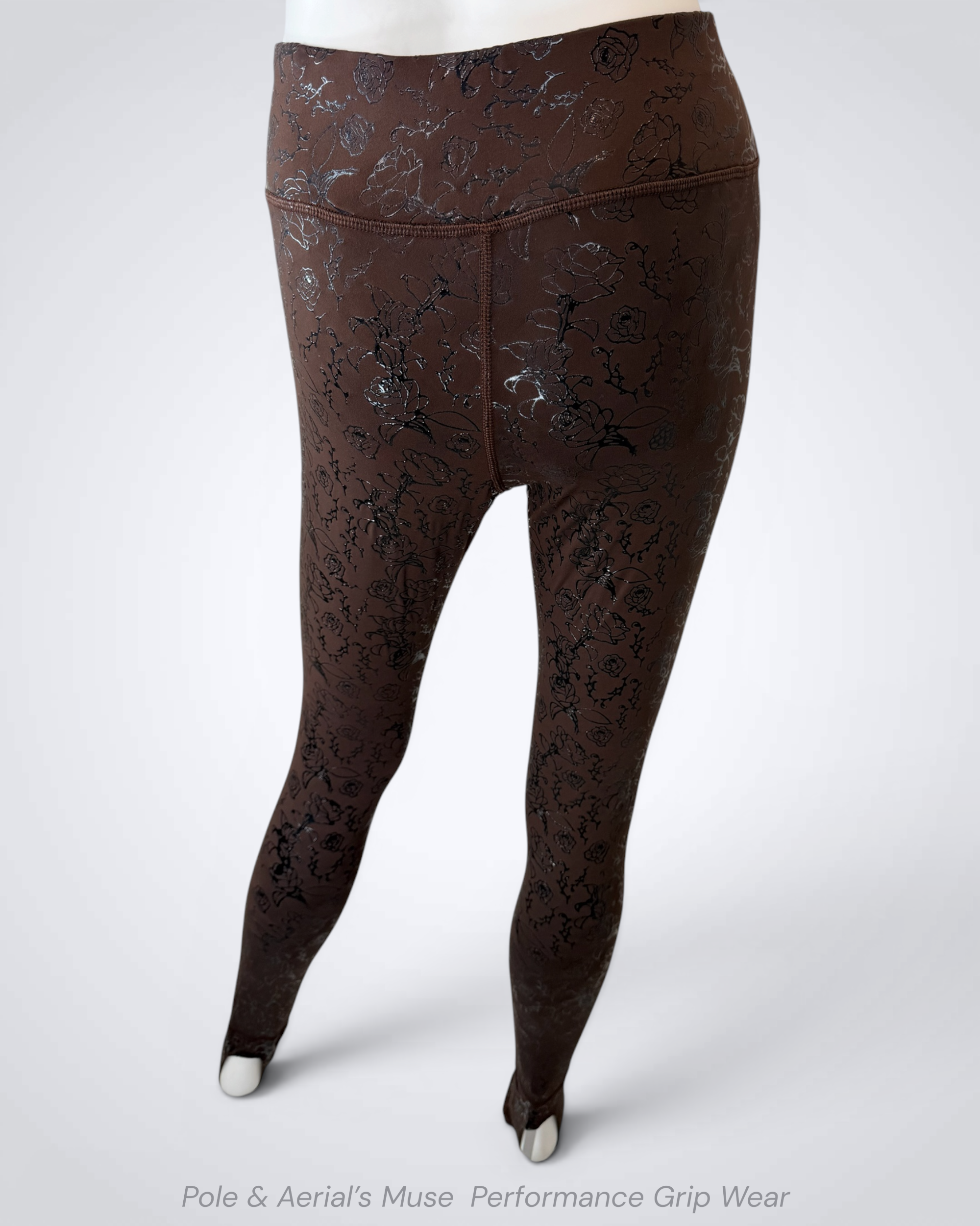 Siren Leggings - Coffee Bean - Shadow Bloom
