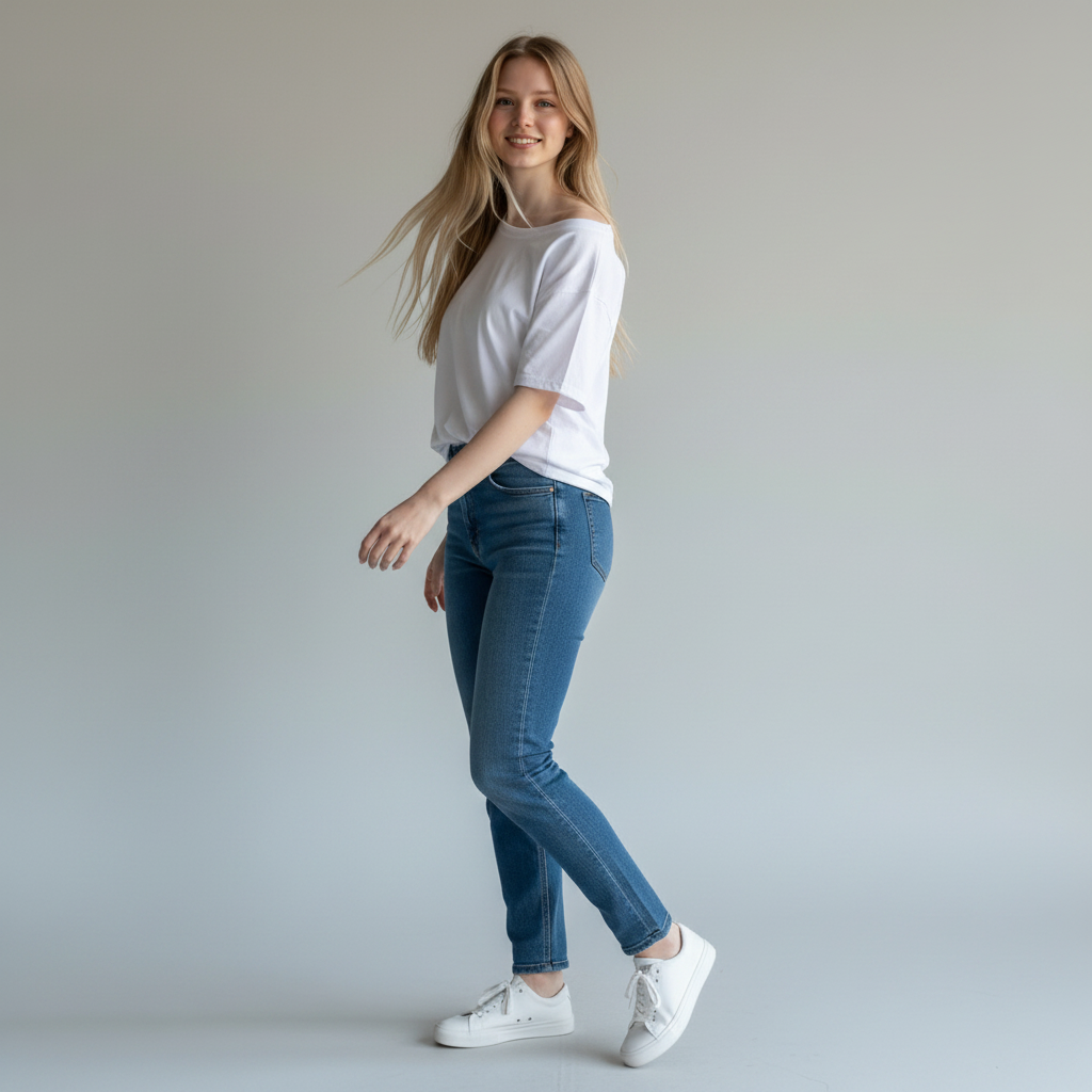PAUL Manifesto t-shirt in Cloud Dancer for studio and off pole wear