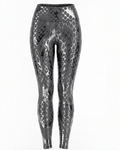 Super Fly Honey Predator Anchor black snakeskin stirrup grip leggings