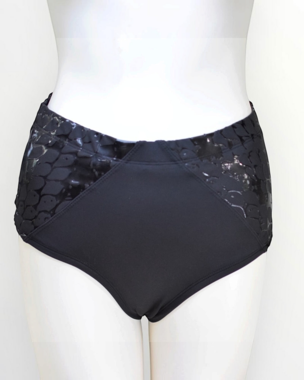 Pole dancer in black snakeskin Strike grip shorts