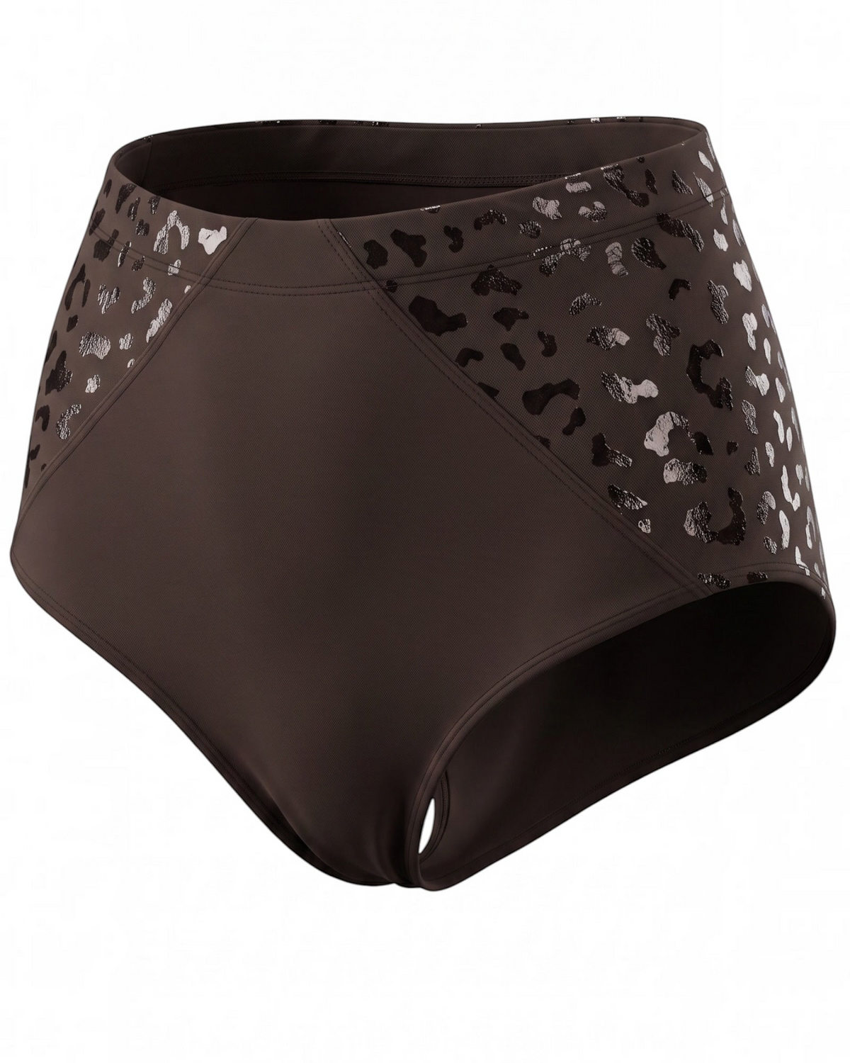 Super Fly Honey Strike shorts in brown leopard print for pole hip holds