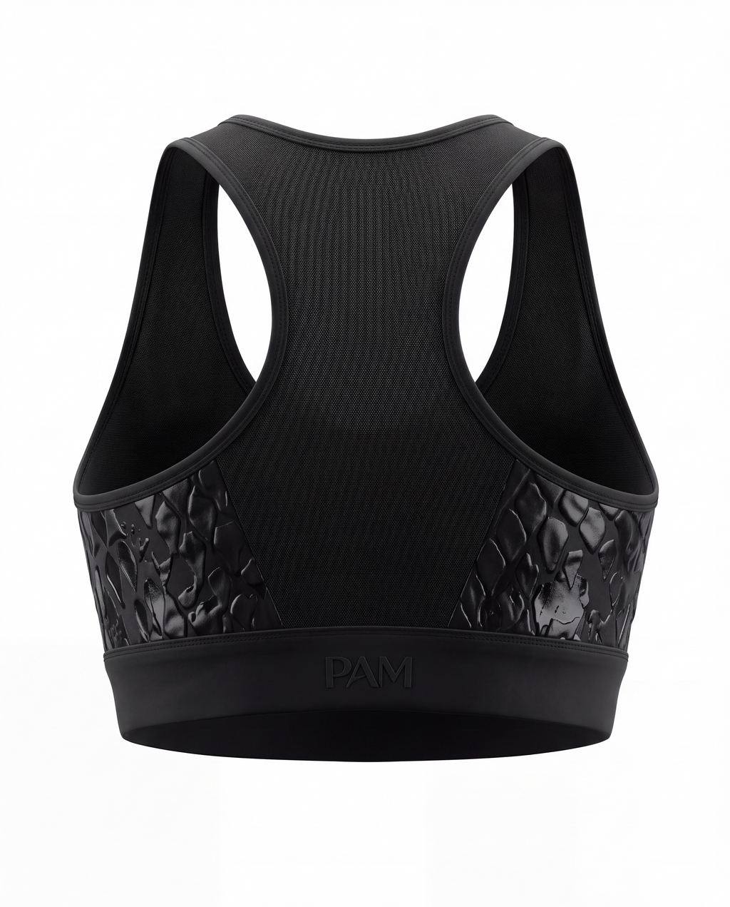 Stealth Sports Bra - Obsidian - Venom Snakeskin