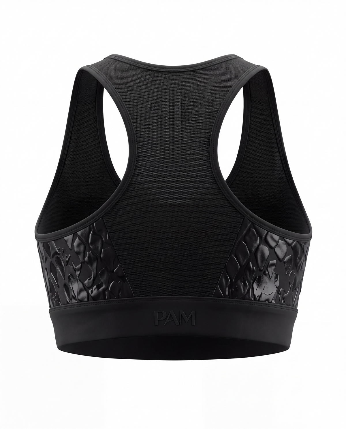 Stealth Sports Bra - Obsidian - Venom Snakeskin
