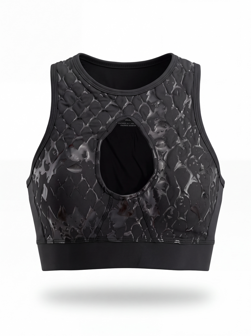 Eclipse Sports Bra - Obsidian - Venom Snakeskin