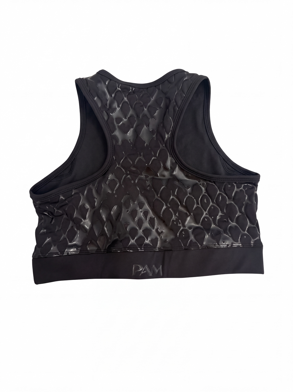 Eclipse Sports Bra - Obsidian - Venom Snakeskin