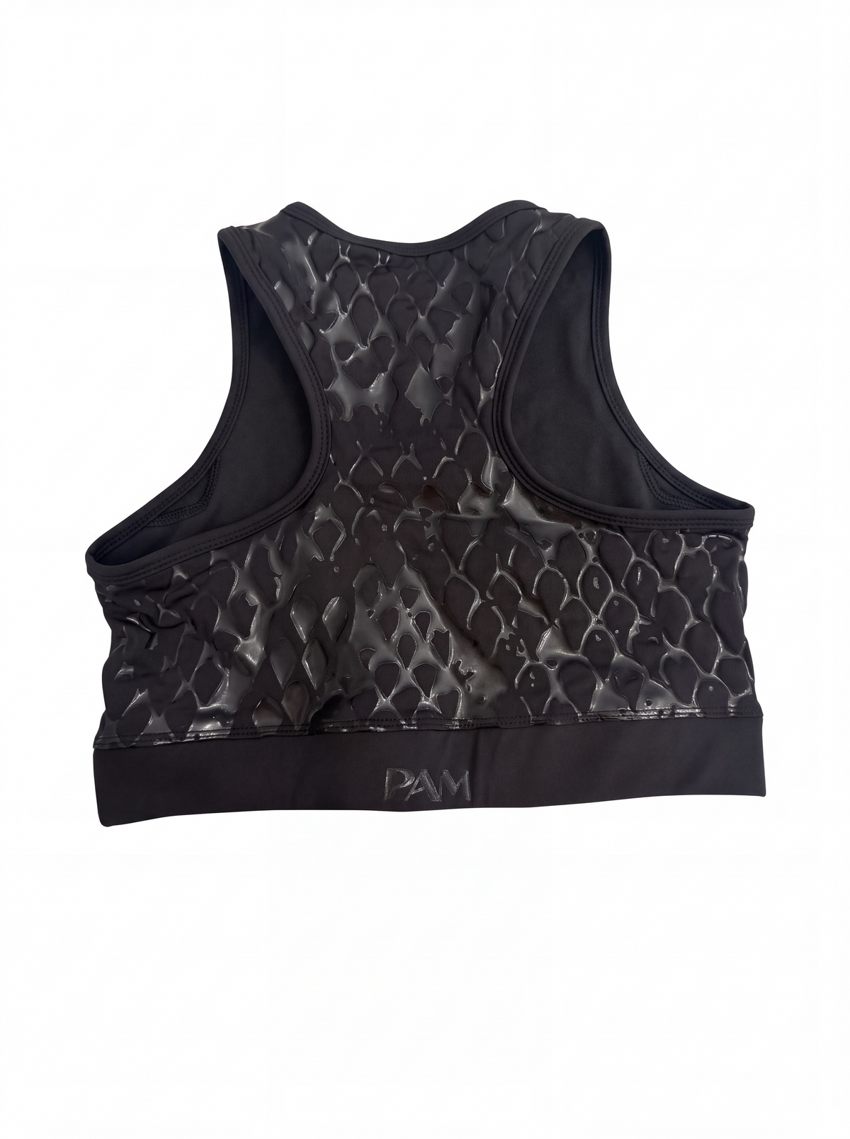 Eclipse Sports Bra - Obsidian - Venom Snakeskin