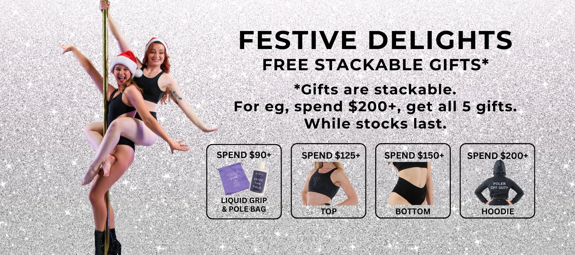 sfh pole wear festive delights
