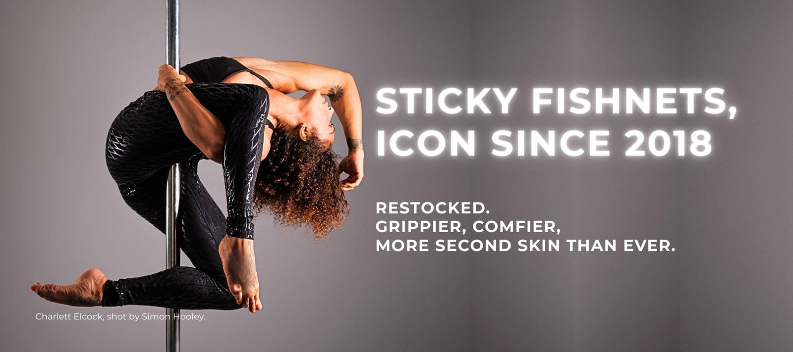 pole dancer in sticky pole wear leggings midnight black