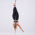 pole dancer in sticky fishnet midnight black