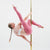 pole dancer in sfh sticky ivy leggings in rose